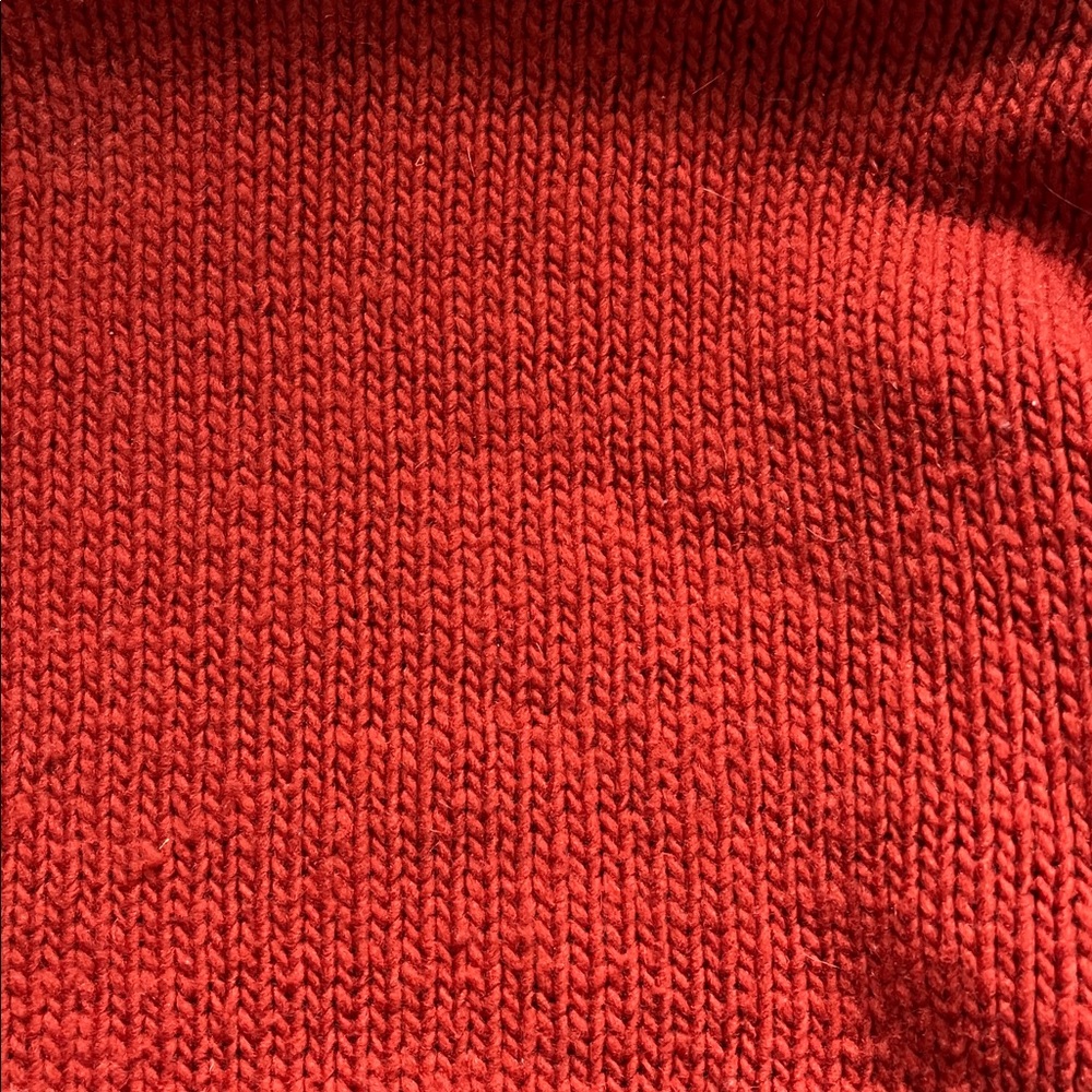 Babaa Red Turtleneck Knit Sweater - Picture 4 of 6